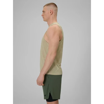 4f pánske tielko SLEEVELESS FNK M0877-83S-BEIGE