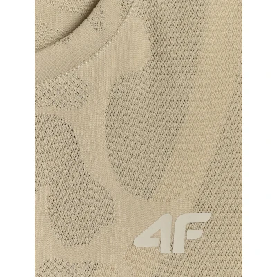 4f pánske tielko SLEEVELESS FNK M0877-83S-BEIGE