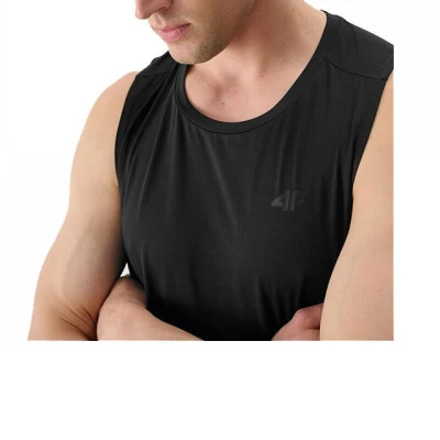 4f pánské tílko SLEEVELESS FNK M0911-20S-DEEP BLACK