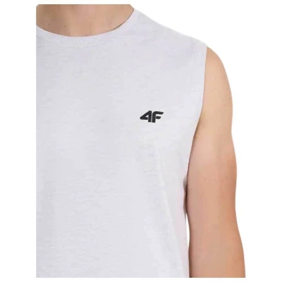 4f pánské tílko SLEEVELESS M306-10S-WHITE