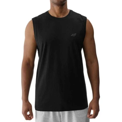 4f pánské tílko SLEEVELESS M306-20S-DEEP BLACK