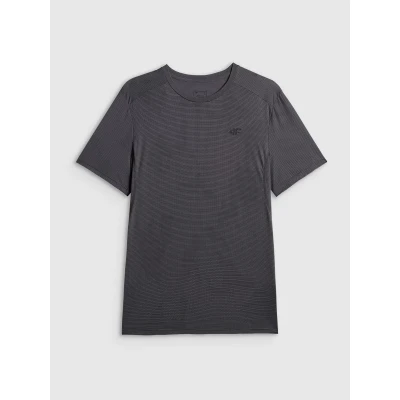 4f pánské tričko TSHIRT FNK M1778-21A-BLACK ALLOVER