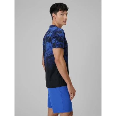 4f pánske tričko TSHIRT FNK M1787-36A-COBALT ALLOVER