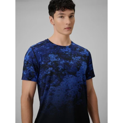4f pánske tričko TSHIRT FNK M1787-36A-COBALT ALLOVER