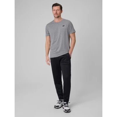 4f pánske tričko TSHIRT FNK M2140-25M-GREY MELANGE