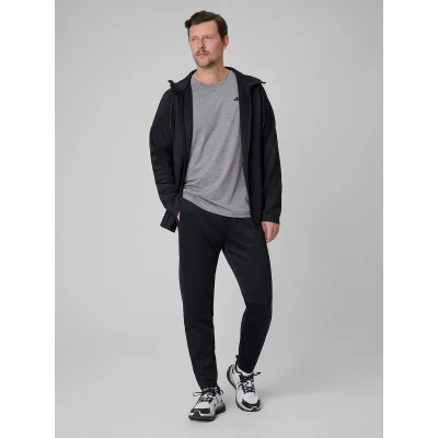 4f pánske tričko TSHIRT FNK M2140-25M-GREY MELANGE