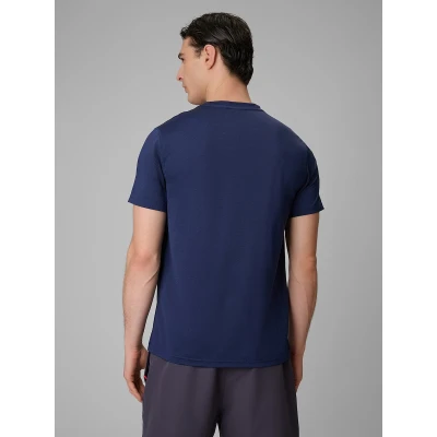 4f pánské tričko TSHIRT FNK M2140-31M-NAVY MELANGE