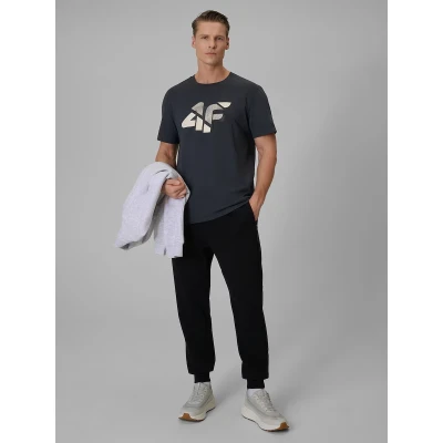 4f pánské tričko TSHIRT M2667-22S-ANTHRACITE