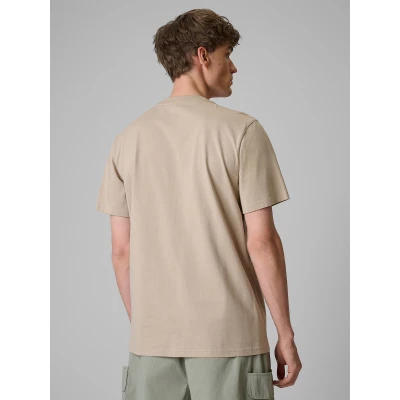 4f pánské tričko TSHIRT M2822-83S-BEIGE