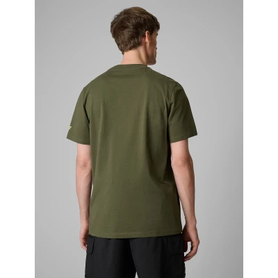 4f pánské tričko TSHIRT M2825-43S-KHAKI