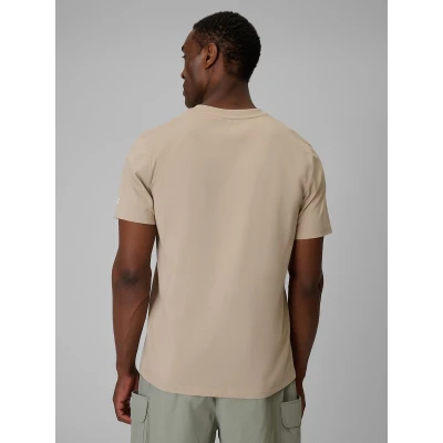 4f pánské tričko TSHIRT M2825-83S-BEIGE
