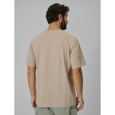 4f pánské tričko TSHIRT M3333-83S-BEIGE