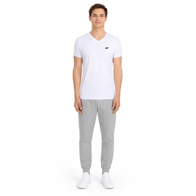 4f pánské tričko TSHIRT M3339-10S-WHITE