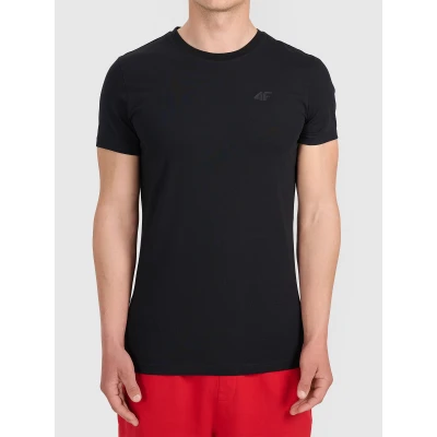 4f pánské tričko TSHIRT M3340-20S-DEEP BLACK