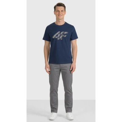 4f pánské tričko TSHIRT M3342-31S-NAVY