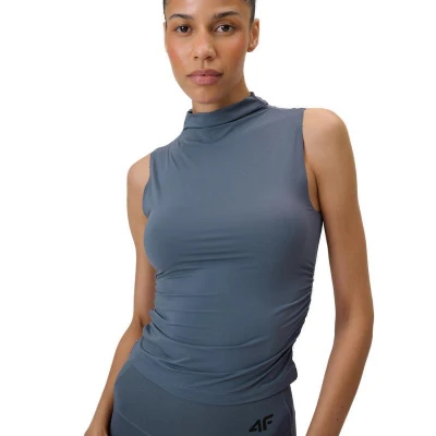 4f dámské tílko SLEEVELESS FNK F0885-32S-DENIM
