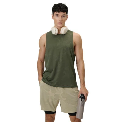 4f pánske tielko SLEEVELESS FNK M0877-43S-KHAKI 4f pánske tielko SLEEVELESS FNK M0877-43S-KHAKI