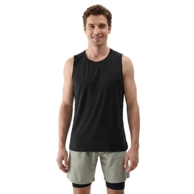 4f pánske tielko SLEEVELESS FNK M0911-20S-DEEP BLACK 4f pánske tielko SLEEVELESS FNK M0911-20S-DEEP BLACK