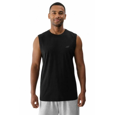 4f pánske tielko SLEEVELESS M306-20S-DEEP BLACK 4f pánske tielko SLEEVELESS M306-20S-DEEP BLACK