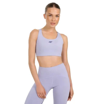 4f dámská podprsenka SPORT BRA F174-WAW25USBAF174-34S-LIGHT BLUE