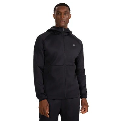 4f pánská mikina SWEATSHIRT FNK M560-WAW25TFSWM560-20S-DEEP BLACK