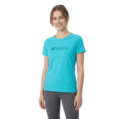 4f dámské tričko TSHIRT F2774-48S-AQUA 4f dámské tričko TSHIRT F2774-48S-AQUA