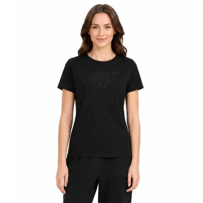 4f dámské tričko TSHIRT F3309-20S-DEEP BLACK 4f dámské tričko TSHIRT F3309-20S-DEEP BLACK