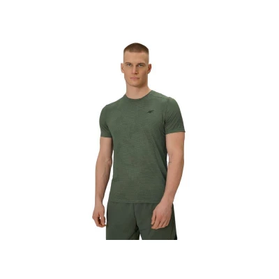 4f pánske tričko TSHIRT FNK M1778-43A-KHAKI ALLOVER 4f pánske tričko TSHIRT FNK M1778-43A-KHAKI ALLOVER