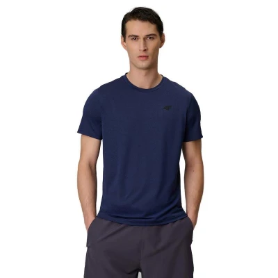 4f pánske tričko TSHIRT FNK M2140-31M-NAVY MELANGE 4f pánske tričko TSHIRT FNK M2140-31M-NAVY MELANGE