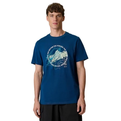 4f pánské tričko TSHIRT M2822-46S-TEAL