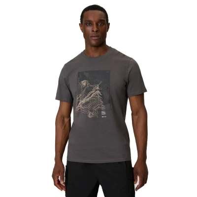 4f pánské tričko TSHIRT M2825-24S-MIDDLE GREY