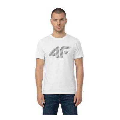 4f pánské tričko TSHIRT M3342-10S-WHITE 4f pánské tričko TSHIRT M3342-10S-WHITE