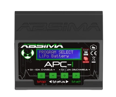 Absima Nabíječka APC-1 NiMH/LiPo/LiFe 10A 80W 12/220V