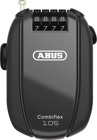 Abus lankový zámek Combiflex Rest 105 černý kódový