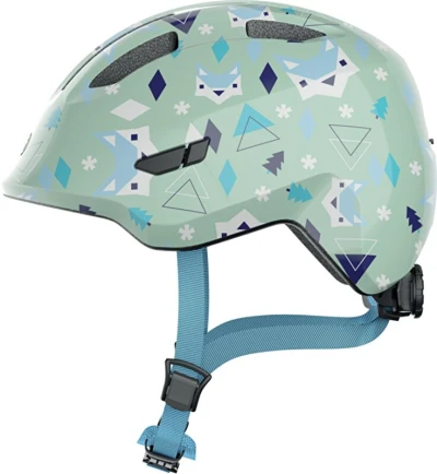 Abus Smiley 3.0 Green Nordic S dětská cyklistická přilba