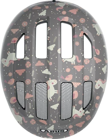 Abus Smiley 3.0 Grey Horse M dětská cyklistická přilba