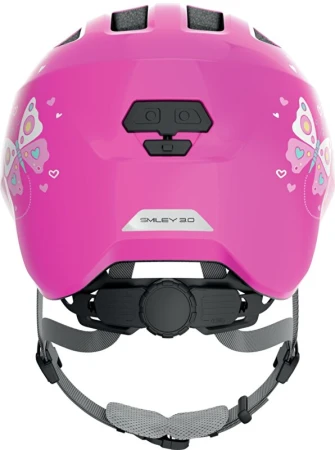 Abus Smiley 3.0 Pink Butterfly M dětská cyklistická přilba