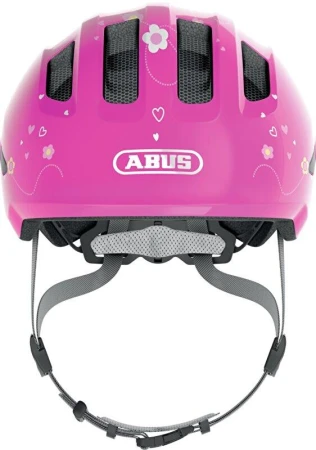 Abus Smiley 3.0 Pink Butterfly S dětská cyklistická přilba