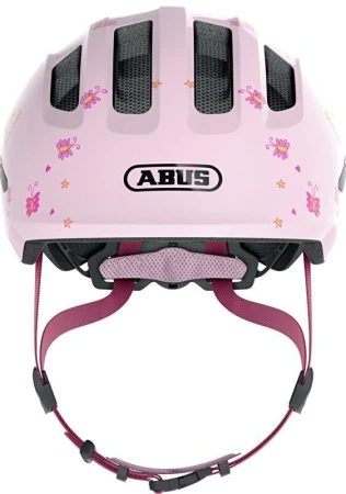 Abus Smiley 3.0 Rose Princess M dětská cyklistická přilba