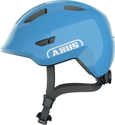 Abus Smiley 3.0 Shiny Blue S dětská cyklistická přilba