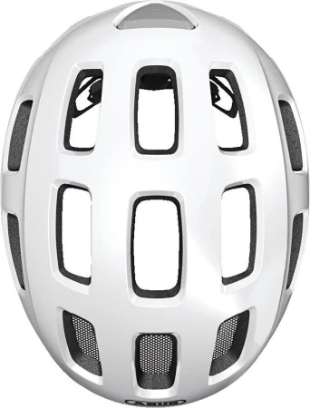 Abus Youn-I 2.0 Pearl White M dětská cyklistická přilba