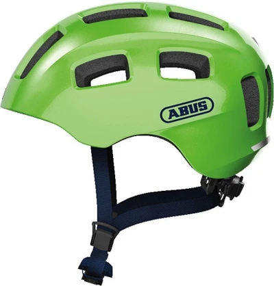 Abus Youn-I 2.0 Sparkling Green S dětská cyklistická přilba