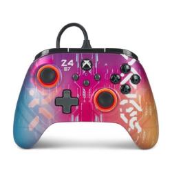 Acco Brands PowerA Advantage Kabelový ovladač pro Xbox Series X|S - Cyber Style