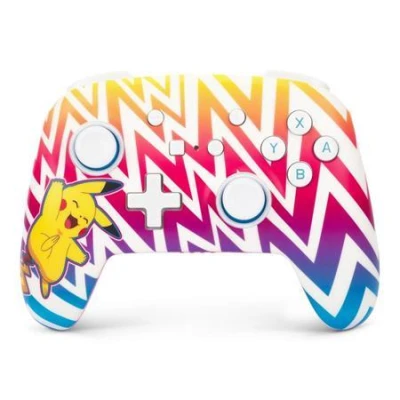 Acco Brands PowerA Enhanced Nabíjecí bezdrátový herní ovladač pro Nintendo Switch - Pokémon Pikachu Vibrant