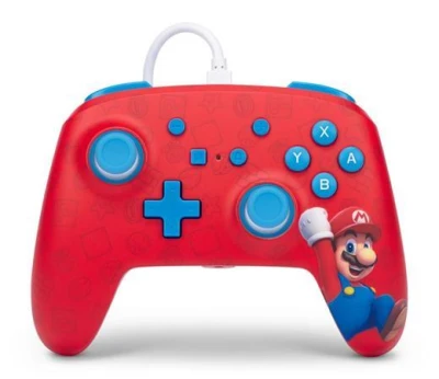 Acco Brands PowerA Enhanced Wired Controller for Nintendo Switch - Woo-hoo! Mario