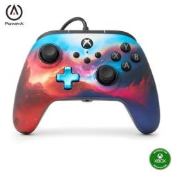 Acco Brands PowerA Vylepšený kabelový ovladač pro Xbox Series X|S - Metallic Ice Acco Brands PowerA Vylepšený kabelový ovladač pro Xbox Series X|S - Metallic Ice