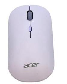 Acer Bezdrôtová myš s duálnym režimom (2,4 GHz a Bluetooth 5.2), 4 tlačidlá, AMR130, svetlo fialová