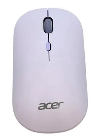 Acer Bezdrátová myš s duálním režimem (2.4 GHz a Bluetooth 5.2), 4 tlačítka, AMR130, světle fialová
