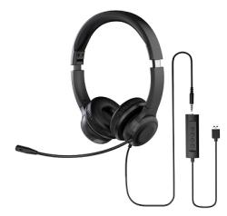 Acer Office Headset, 3,5 mm Jack / USB s ovládáním na kabelu reproduktory: 30mm měniče frekvenční rozsah 20Hz-20kHz Acer Office Headset, 3,5 mm Jack / USB s ovládáním na kabelu reproduktory: 30mm měniče frekvenční rozsah 20Hz-20kHz