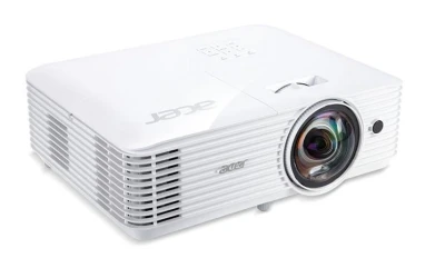 Acer S1386WH DLP ShortThrow, WXGA 1280x800, 3600 ANSI, 20000:1, VGA, HDMI(MHL), repro, 3,1Kg Acer S1386WH DLP ShortThrow, WXGA 1280x800, 3600 ANSI, 20000:1, VGA, HDMI(MHL), repro, 3,1Kg
